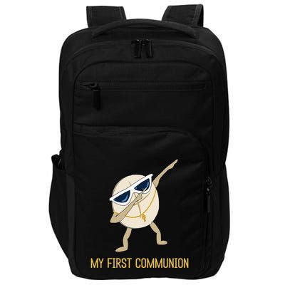 My First Communion Dabbing Wafer 1st Communion Impact Tech Backpack