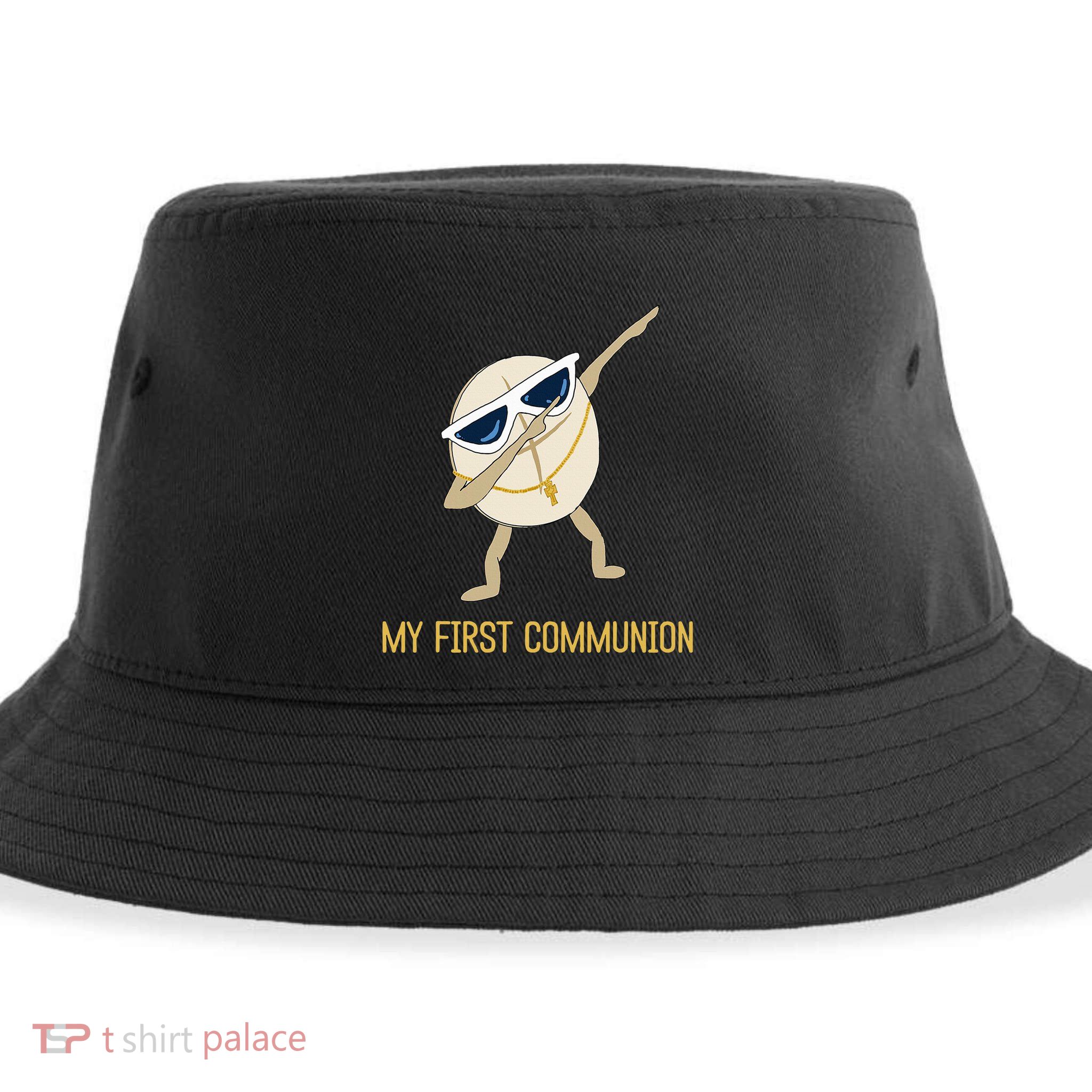 My First Communion Dabbing Wafer 1st Communion Sustainable Bucket Hat