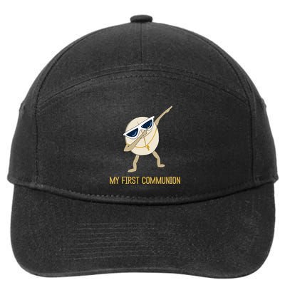 My First Communion Dabbing Wafer 1st Communion 7-Panel Snapback Hat