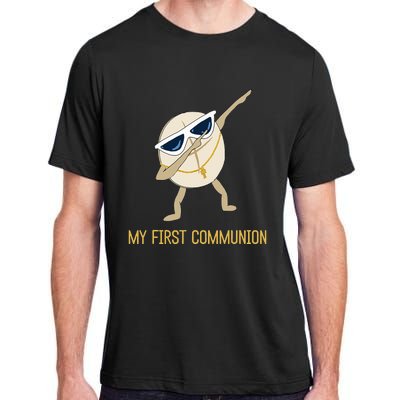 My First Communion Dabbing Wafer 1st Communion Adult ChromaSoft Performance T-Shirt