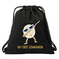 My First Communion Dabbing Wafer 1st Communion Drawstring Bag