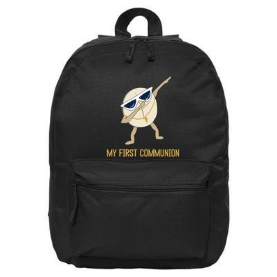 My First Communion Dabbing Wafer 1st Communion 16 in Basic Backpack