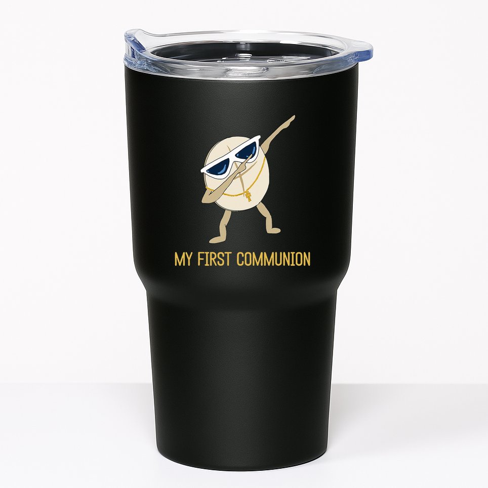 My First Communion Dabbing Wafer 1st Communion Tumbler