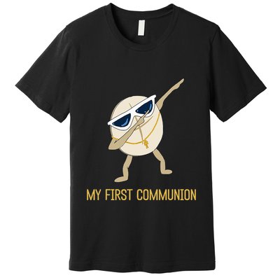 My First Communion Dabbing Wafer 1st Communion Premium T-Shirt