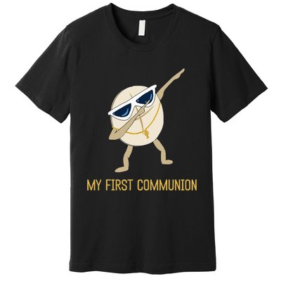 My First Communion Dabbing Wafer 1st Communion Premium T-Shirt