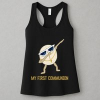 My First Communion Dabbing Wafer 1st Communion Womens Tank Top