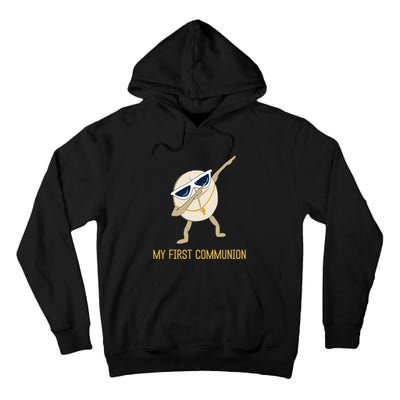 My First Communion Dabbing Wafer 1st Communion Tall Hoodie