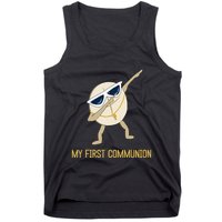 My First Communion Dabbing Wafer 1st Communion Tank Top