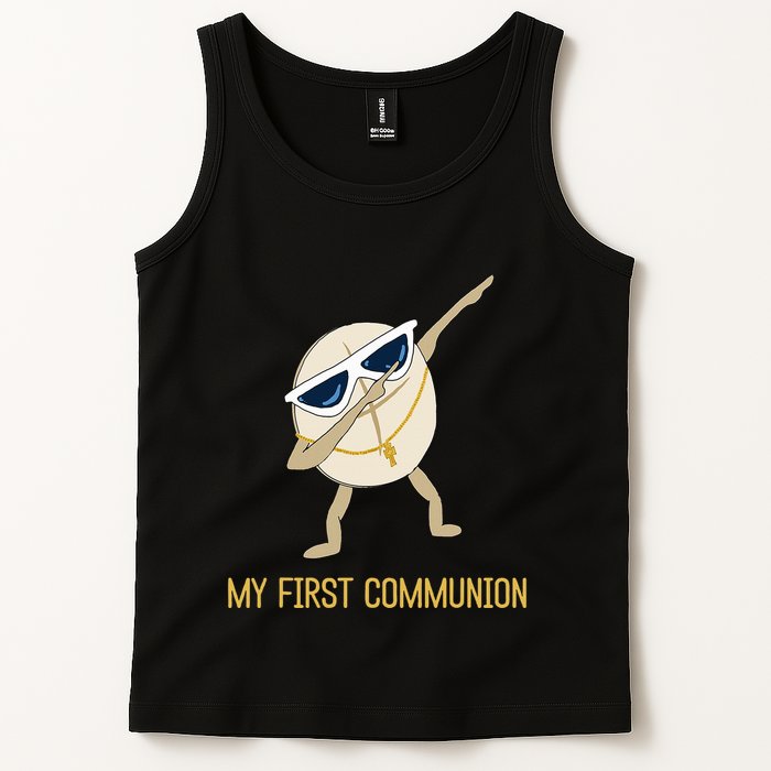 My First Communion Dabbing Wafer 1st Communion Tank Top