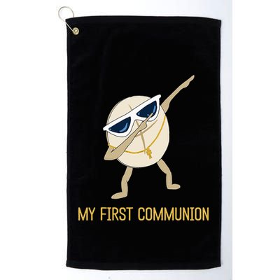 My First Communion Dabbing Wafer 1st Communion Golf Towel
