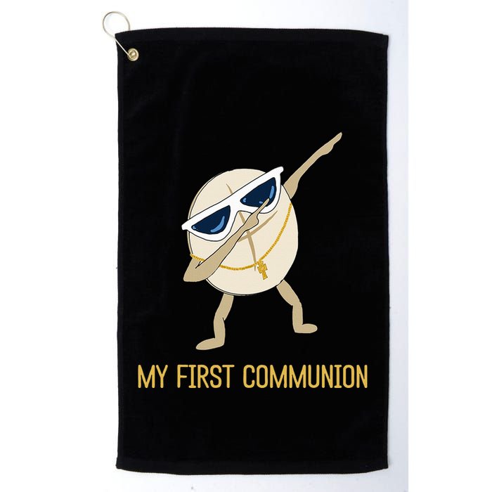 My First Communion Dabbing Wafer 1st Communion Golf Towel
