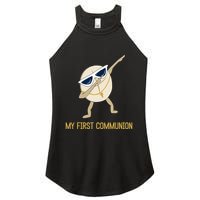My First Communion Dabbing Wafer 1st Communion Women's Perfect Tri Rocker Tank