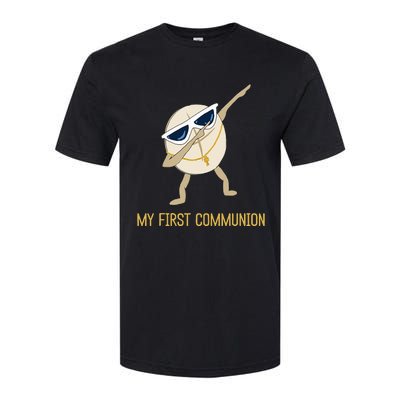 My First Communion Dabbing Wafer 1st Communion Softstyle CVC T-Shirt