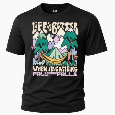 Mountains Fall Creek Falls Tennessee Camping Performance Shirt