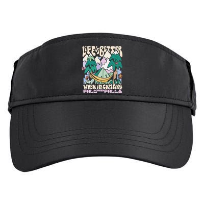 Mountains Fall Creek Falls Tennessee Camping Adult Drive Performance Visor