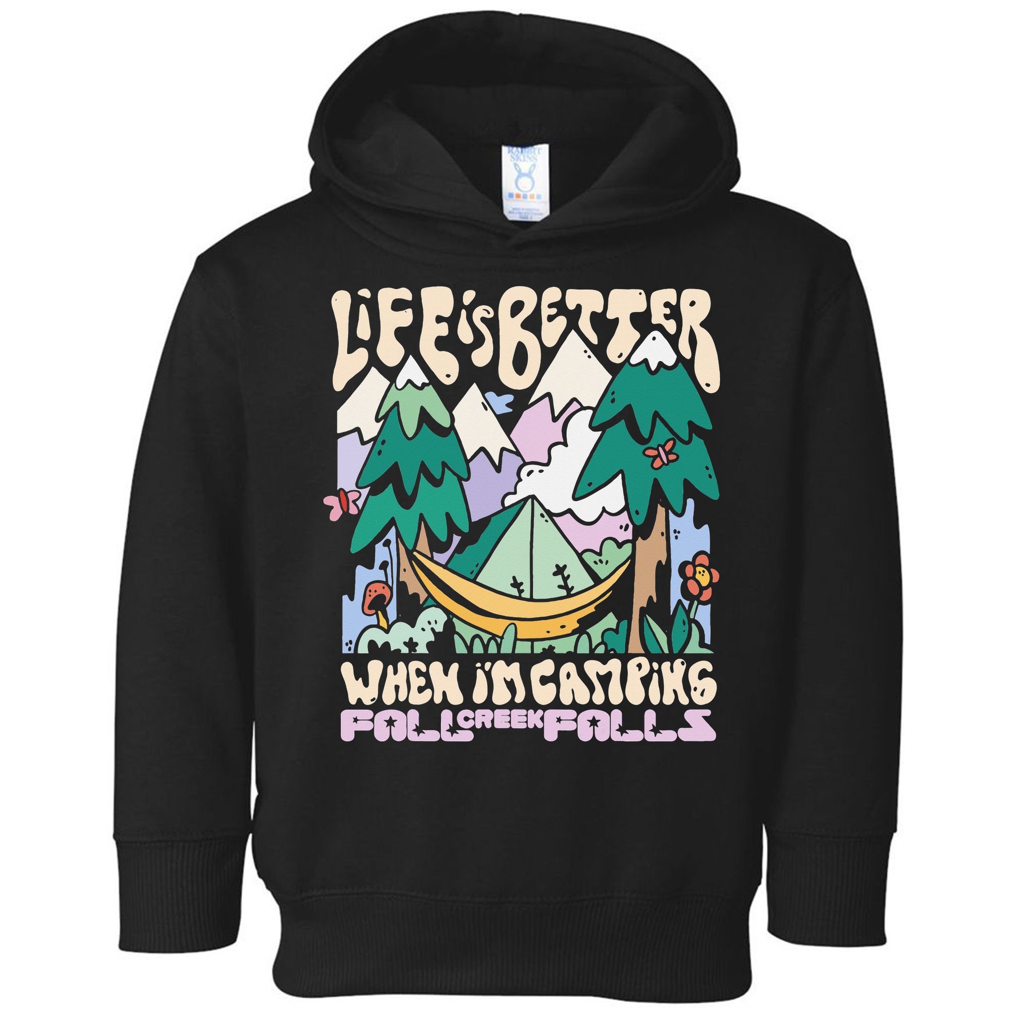 Mountains Fall Creek Falls Tennessee Camping Toddler Hoodie