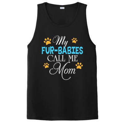 My FurBabies Call Me Mom Dog Cat Lover Mother Father Day PosiCharge Competitor Tank