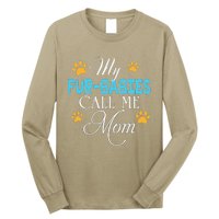 My FurBabies Call Me Mom Dog Cat Lover Mother Father Day Long Sleeve Shirt