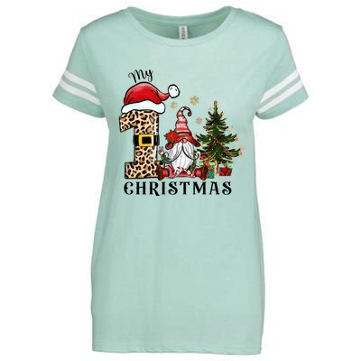 My First Christmas Enza Ladies Jersey Football T-Shirt