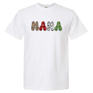 Mama Funny Christmas Holiday Family Matching Garment-Dyed Heavyweight T-Shirt