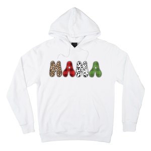 Mama Funny Christmas Holiday Family Matching Hoodie