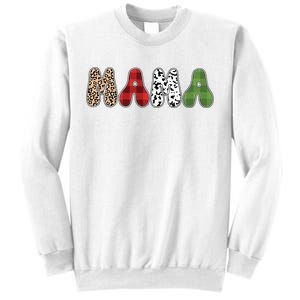 Mama Funny Christmas Holiday Family Matching Sweatshirt