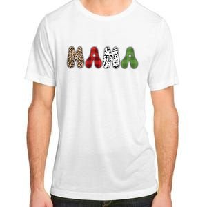 Mama Funny Christmas Holiday Family Matching Adult ChromaSoft Performance T-Shirt