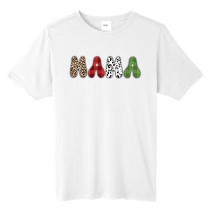 Mama Funny Christmas Holiday Family Matching Tall Fusion ChromaSoft Performance T-Shirt