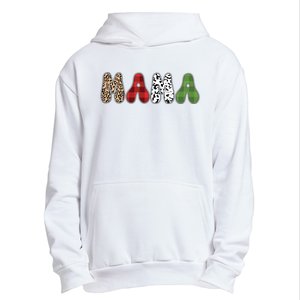 Mama Funny Christmas Holiday Family Matching Urban Pullover Hoodie