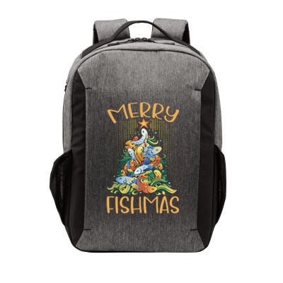 Merry Fishmas Cute Gift Vector Backpack