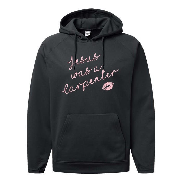 Music Festival Clothing Women Jesus Was A Carpenter Performance Fleece Hoodie