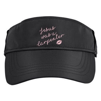Music Festival Clothing Women Jesus Was A Carpenter Adult Drive Performance Visor