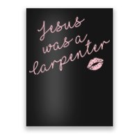 Music Festival Clothing Women Jesus Was A Carpenter Poster