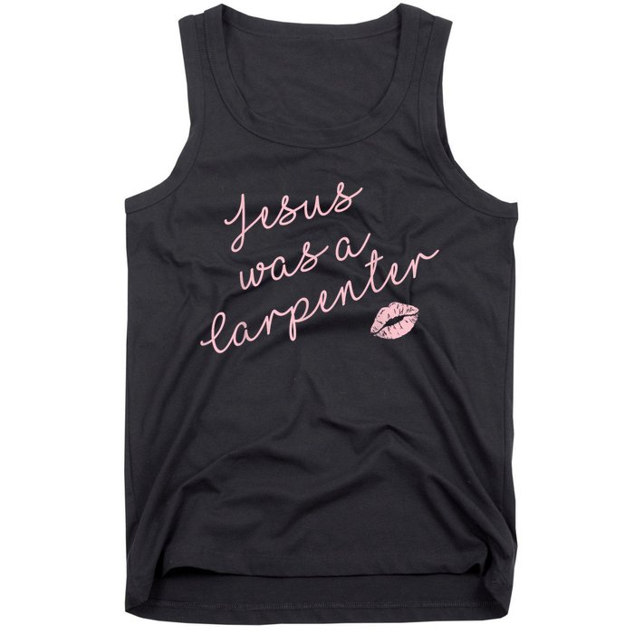 Music Festival Clothing Women Jesus Was A Carpenter Tank Top