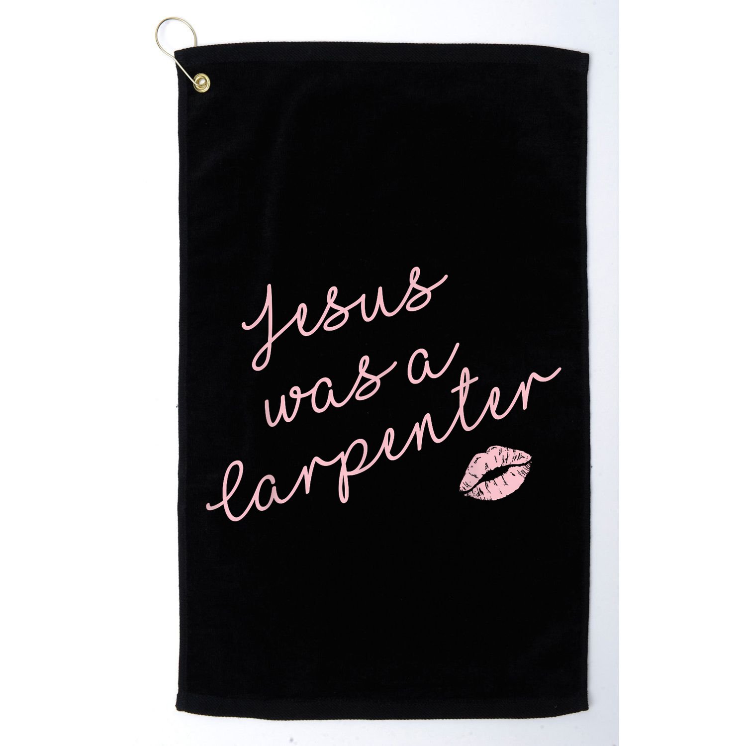 Music Festival Clothing Women Jesus Was A Carpenter Golf Towel