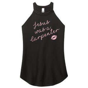 Music Festival Clothing Women Jesus Was A Carpenter Women’s Perfect Tri Rocker Tank