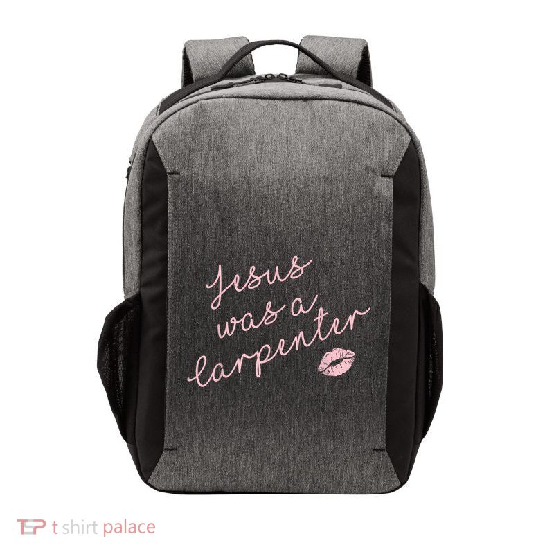 Music Festival Clothing Women Jesus Was A Carpenter Vector Backpack