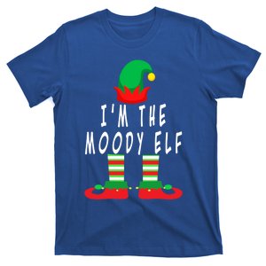 Matching Family Christmas IM The Moody Elf SantaS Helpers Cute Gift T-Shirt