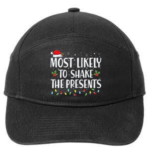 Matching Family Christmas Most Likely to Funny  7-Panel Snapback Hat