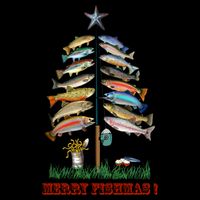 Merry Fishmas Christmas Fish Tree Meaningful Gift Toddler Fine Jersey T-Shirt