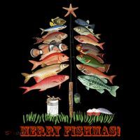 Merry Fishmas Christmas Fish Tree Gift Impact Tech Backpack