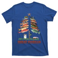 Merry Fishmas Christmas Fish Tree Gift T-Shirt