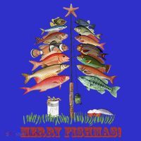 Merry Fishmas Christmas Fish Tree Gift Tall T-Shirt
