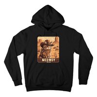 Meowdy! Funny Country Music Cat Cowboy Hat Poster Hoodie