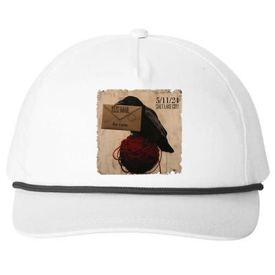 Mail For Cutie Snapback Five-Panel Rope Hat