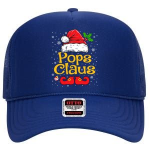 Matching Family Christmas Santa Hat Xmas Funny Pops Claus Cute Gift High Crown Mesh Back Trucker Hat