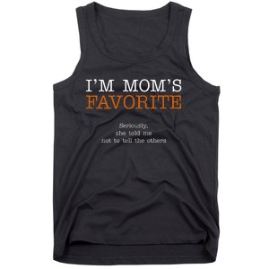 MomS Favorite Child Family Reunion MotherS Day Tank Top