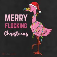 Merry Flocking Christmas Meaningful Gift Cool Comfort Performance Bucket Hat