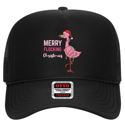 Merry Flocking Christmas Meaningful Gift Trucker Hat