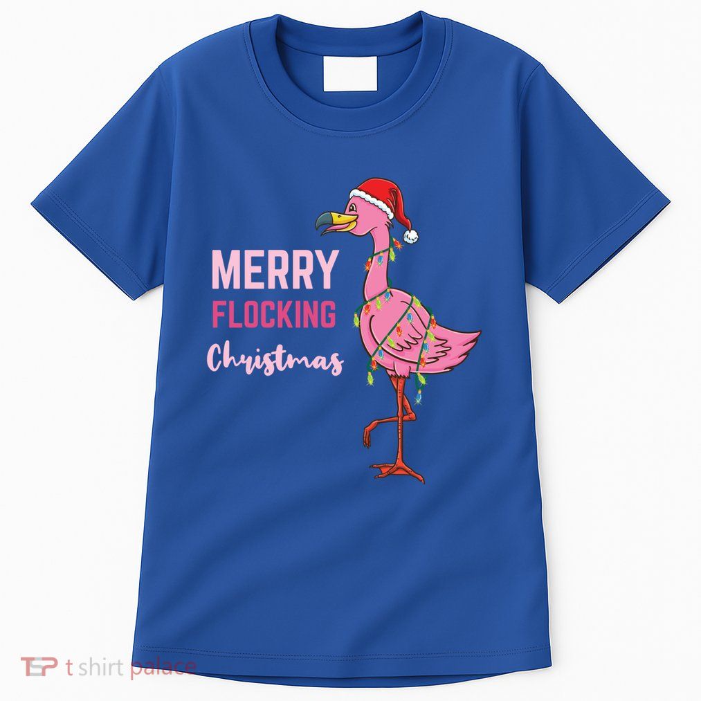 Merry Flocking Christmas Meaningful Gift Tall T-Shirt